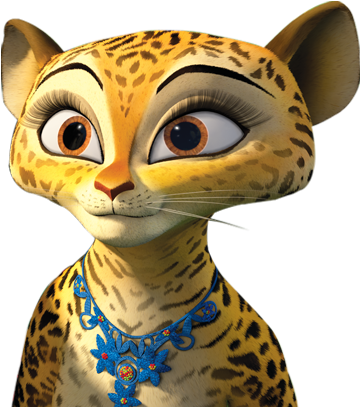 Gia Action Shot - Madagascar 3 Europe's Most Wanted Clipart (735x420), Png Download
