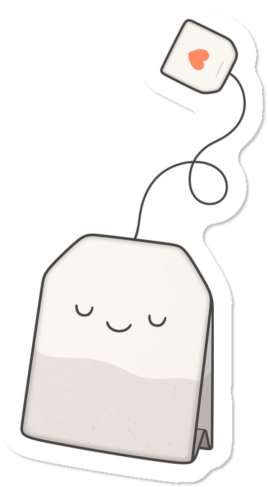 Tea Time $3 - Cartoon Clipart (650x650), Png Download