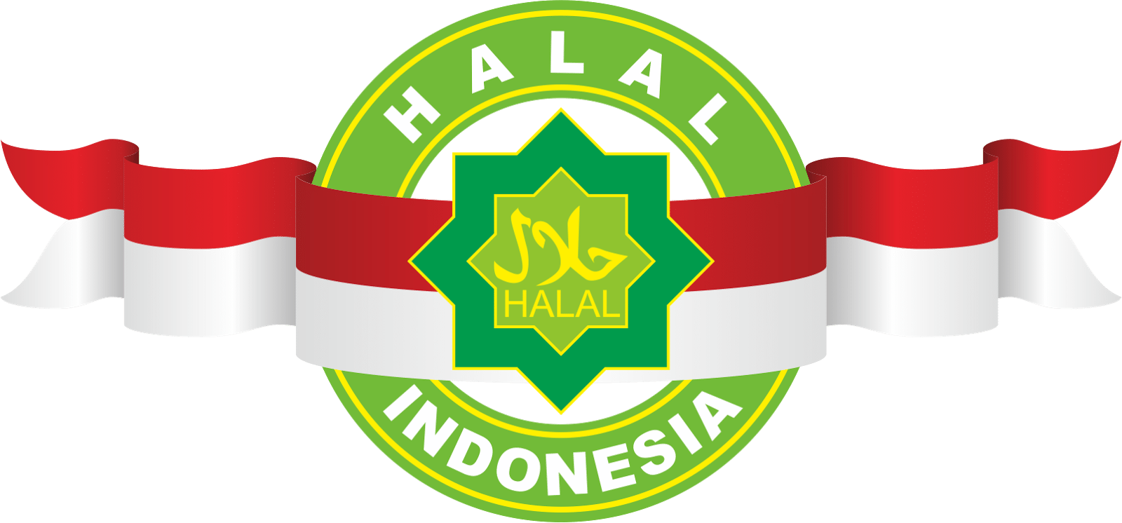 Logo-halal - Halal Food Clipart (1600x746), Png Download