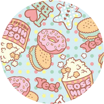 #cookie #sweet #candy #plantilla #amino #anime #cute - Cute Backgrounds Clipart (350x350), Png Download