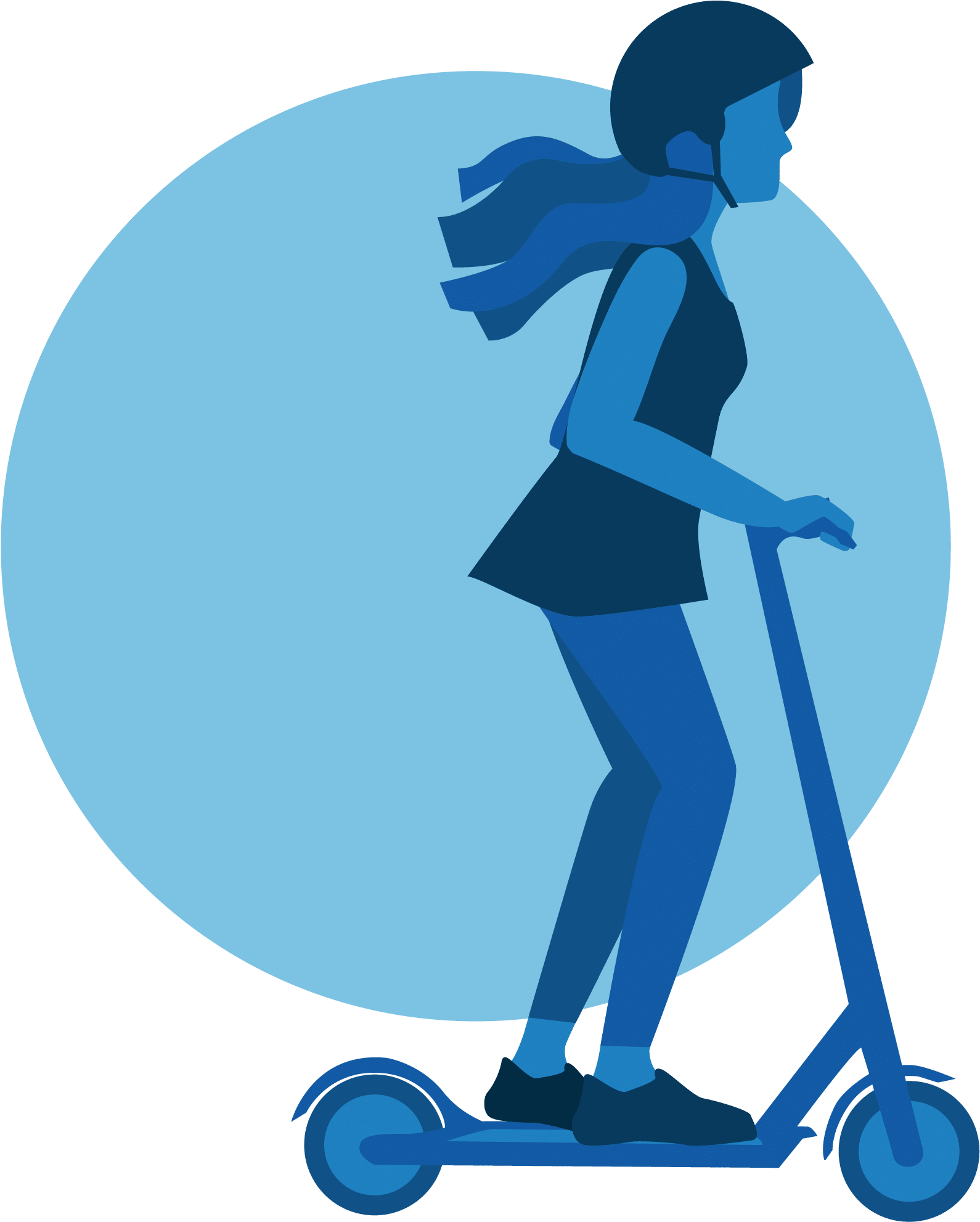 How It Works - Segway Clipart (2501x2501), Png Download