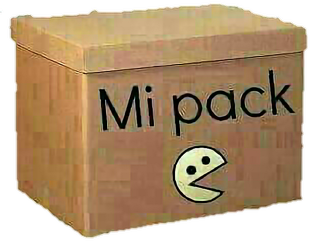 #pack #mipack #pacman - Toma Mi Pack Clipart (616x616), Png Download