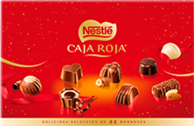 Bombones De Chocolate Nestlé Caja Roja 100 Gr - Chocolat Nestlé Caja Roja Clipart (800x800), Png Download