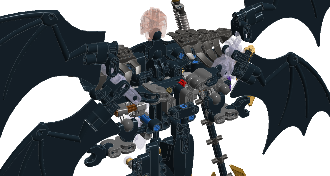 Overlord Makuta3 264 Kb - Overlord Makuta Clipart (1122x600), Png Download