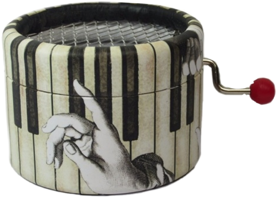 #caja De Musica - Music Box Clipart (887x630), Png Download