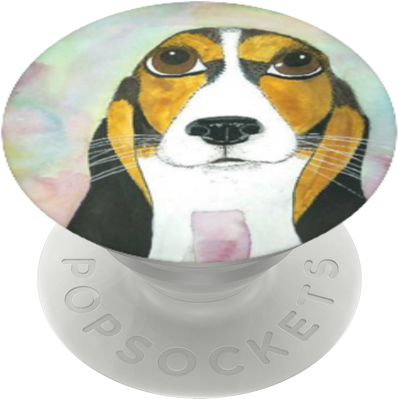 Dogs Are Love, Popsockets - Beagle Clipart (989x1000), Png Download