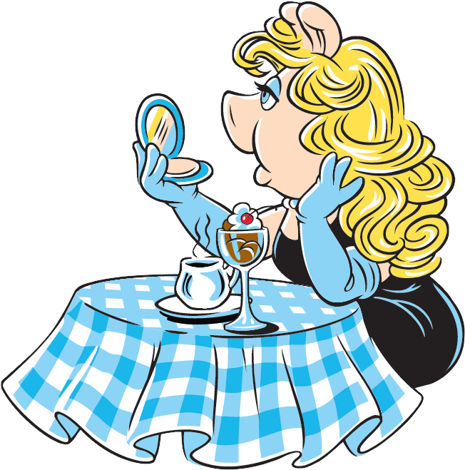 Ms Piggy Clipart , Png Download - Miss Piggy Clipart Transparent Png (652x659), Png Download
