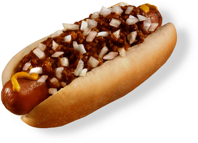 Carls Junior Hot Dog Clipart (792x573), Png Download