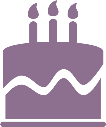 Cakes - Birthday Icon Blue Clipart (900x900), Png Download