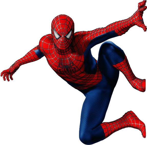 Free Download Spider-man Captain America Clip Art - Transparent Spider Man Png (600x570), Png Download