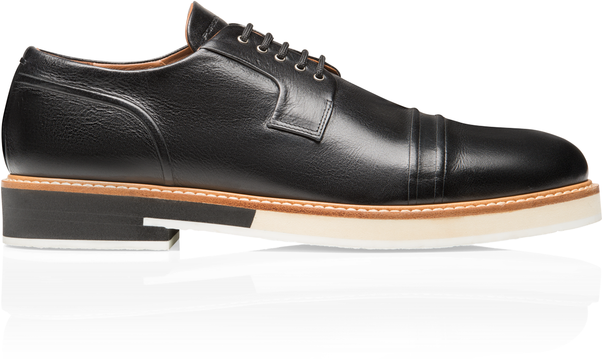 Eric Lace Up Leather - Sneakers Clipart (1280x1280), Png Download