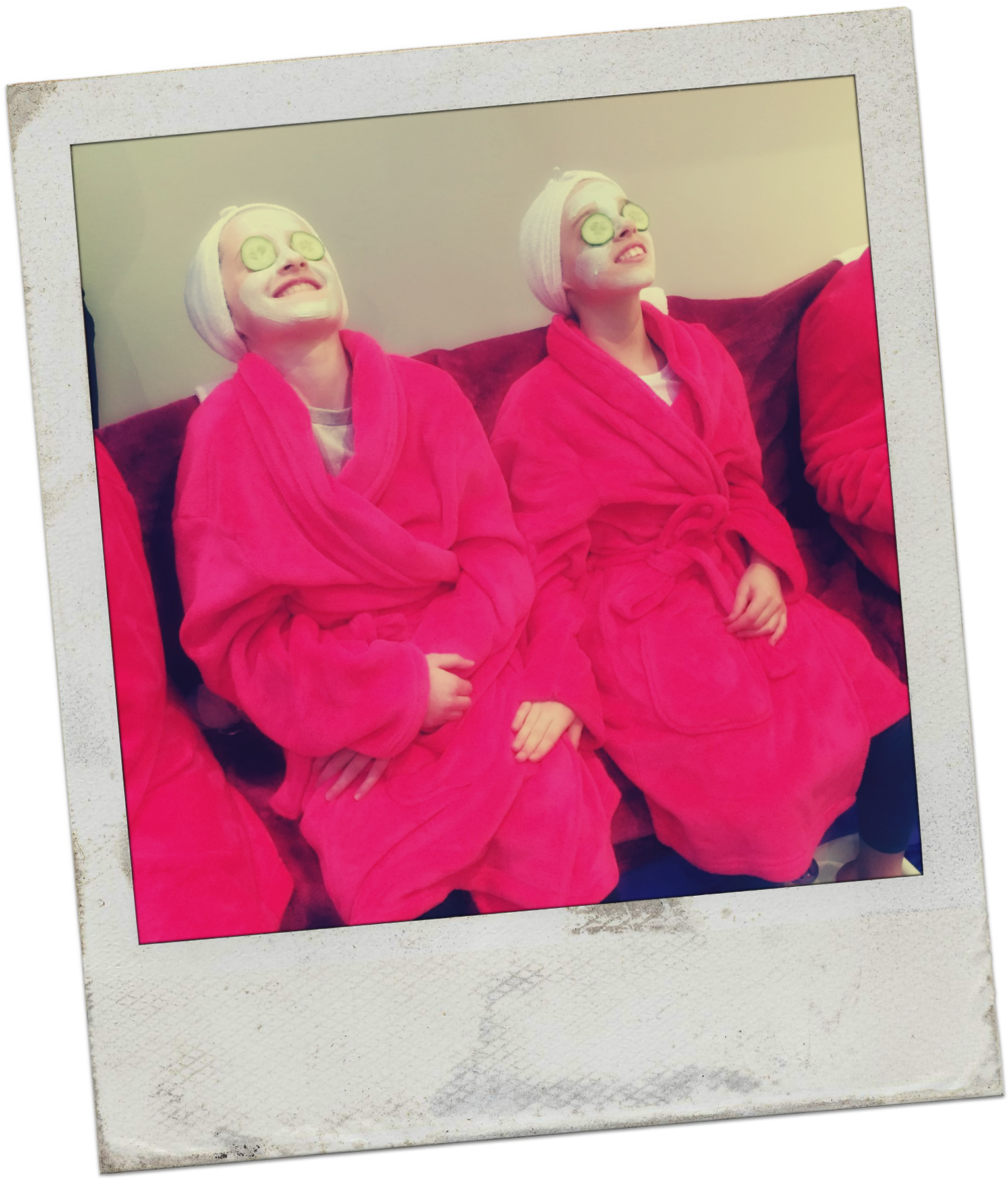 Teen Spa Parties - Picture Frame Clipart (1542x1802), Png Download