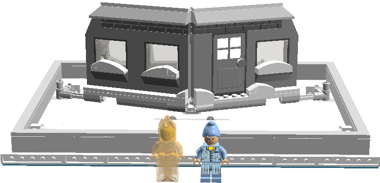 A Christmas Carol - Lego Clipart (784x577), Png Download