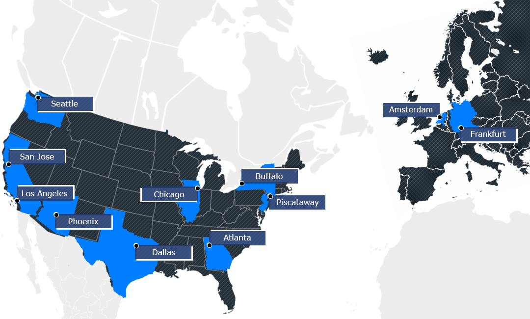 Our Dedicated Premium Proxy Servers - Europe Clipart (1080x650), Png Download