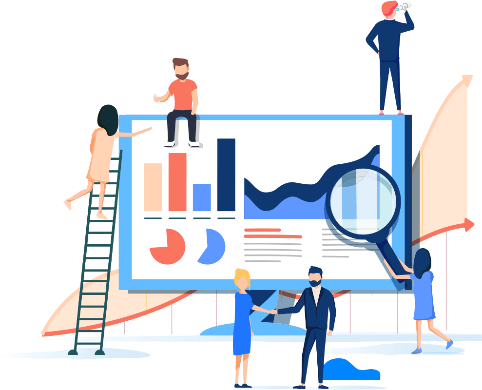 Guide To Changing Legal Software - Reporting Data Illustration Clipart (1000x1000), Png Download