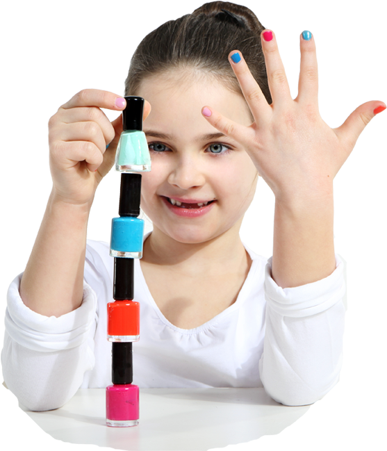 Dream Girl Spa Package - Toddler Clipart (608x710), Png Download