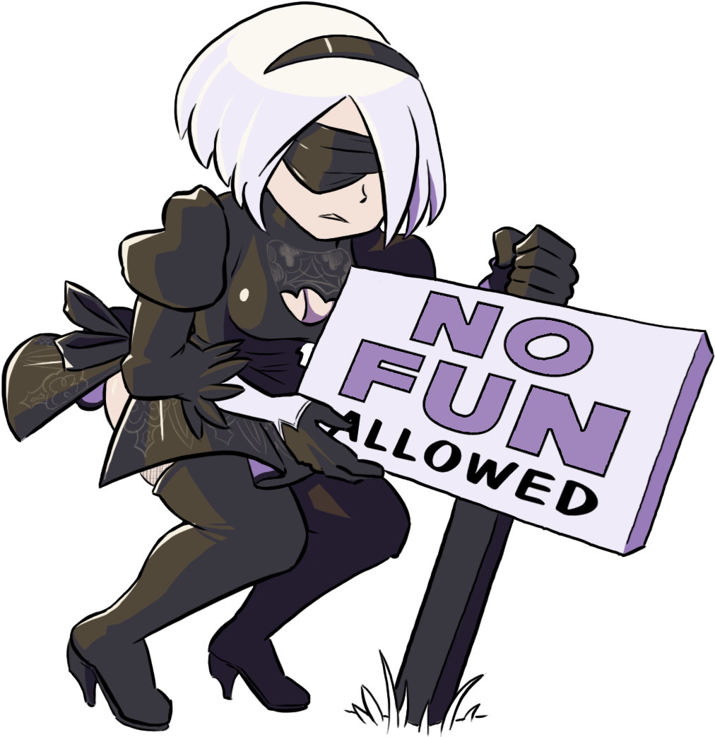 #lookback2018 #2b #nierautomata #nier2b #fanart #sonicthehedgehog - Cartoon Clipart (1113x1122), Png Download