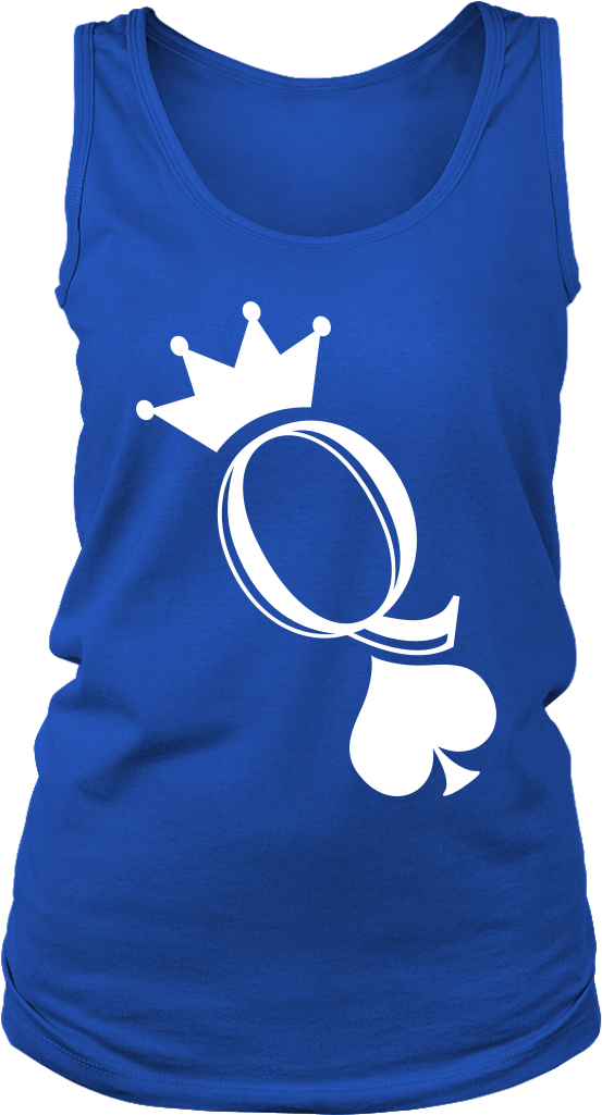 Queen Of Spades Women's Tank - Top Clipart (1024x1024), Png Download