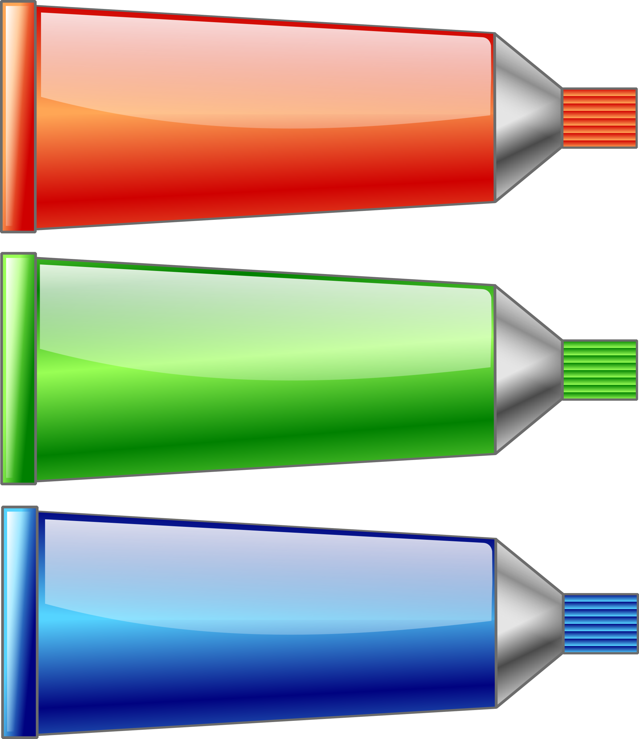 This Free Icons Png Design Of Color Tubes - Red Green Blue Clipart Transparent Png (2073x2400), Png Download