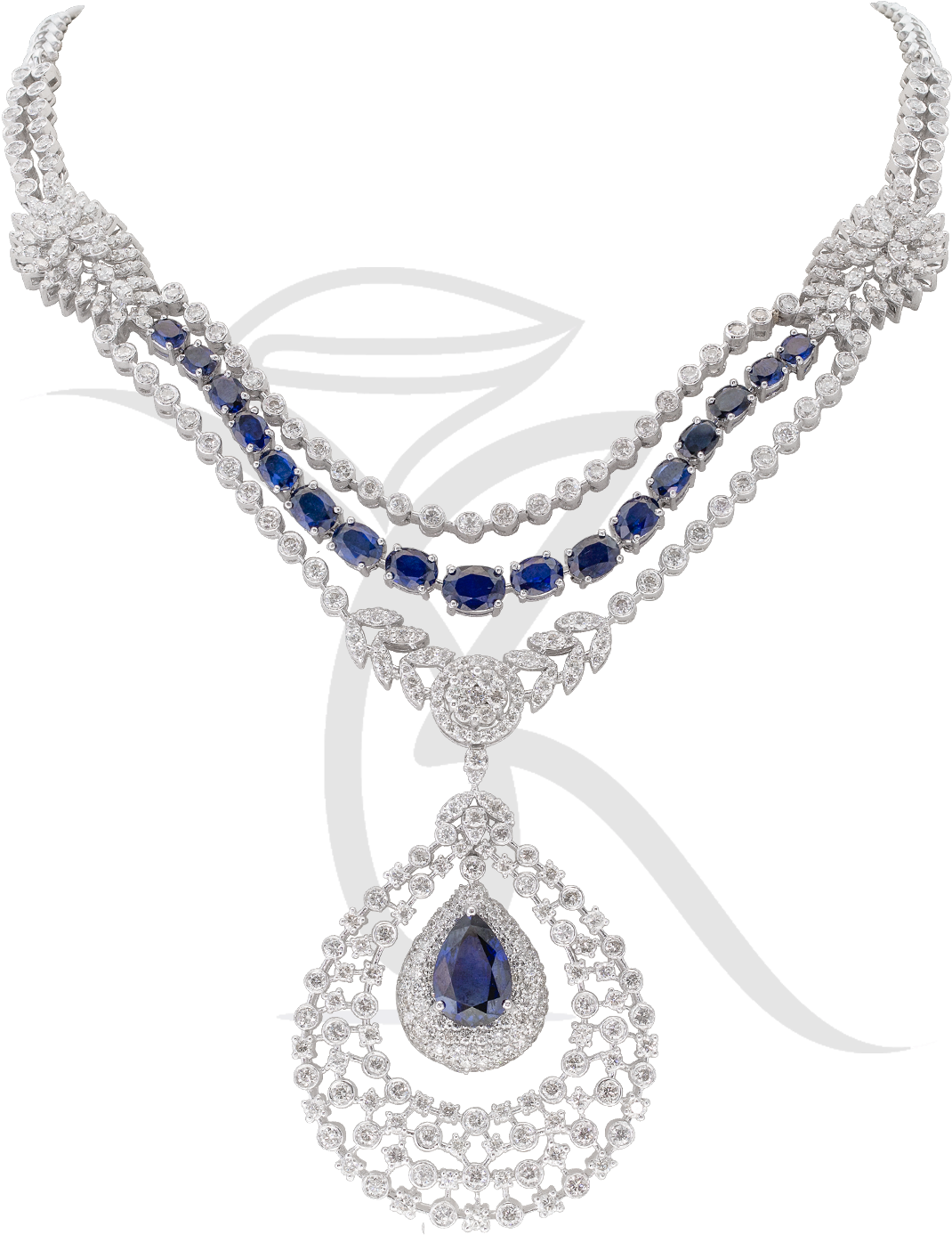 34 A - Necklace Clipart (1500x1500), Png Download