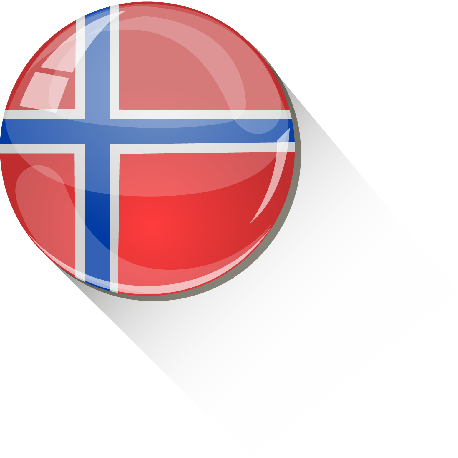 Norway - Circle - Circle Clipart (1556x1559), Png Download