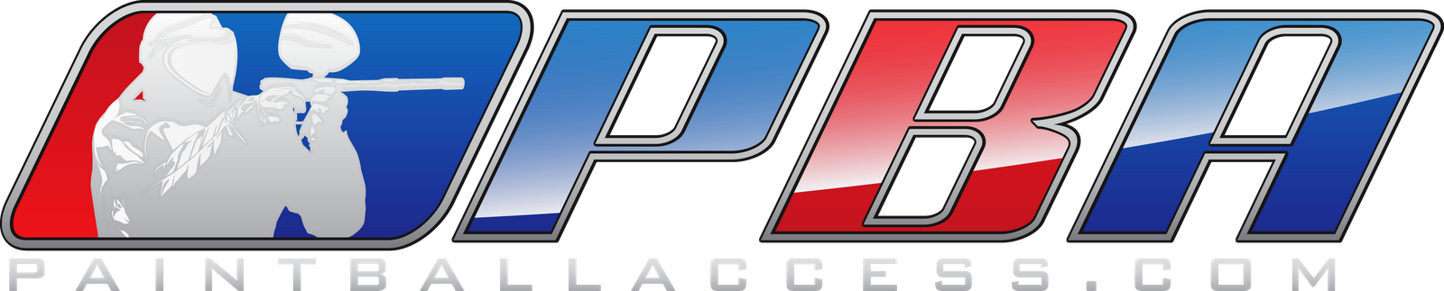 Pba Paintball Clipart (1600x323), Png Download