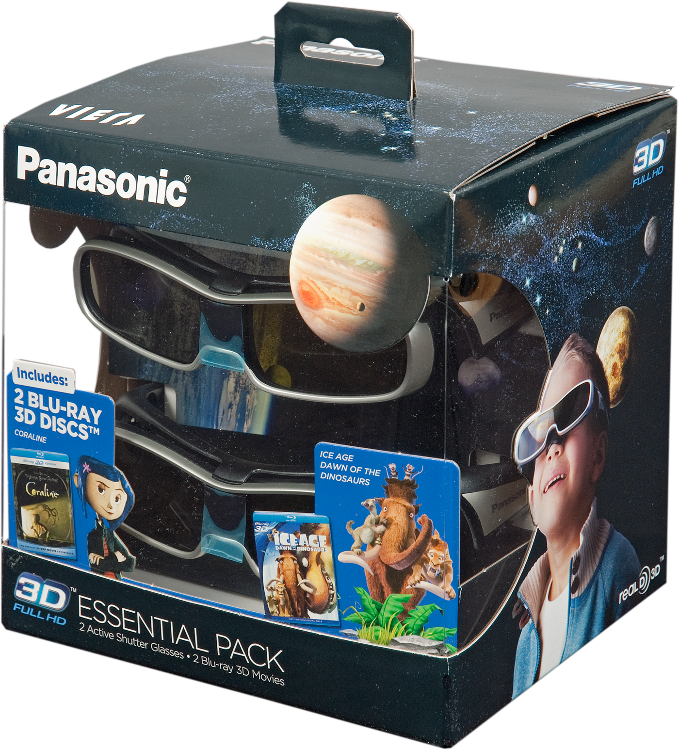 Panasonic 3d Glasses-product - Panasonic P2 Clipart (1400x1546), Png Download