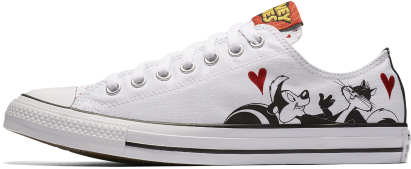 Converse Chuck Taylor All Star Looney Tunes Pepe Le - Looney Tunes Converse Canada Clipart (1000x1000), Png Download