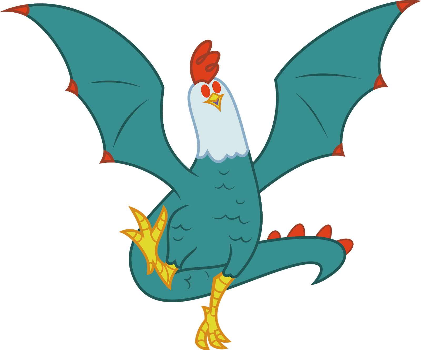 Mythical Creatures Clipart At Getdrawings - Mlp Cockatrice - Png Download (1600x1329), Png Download