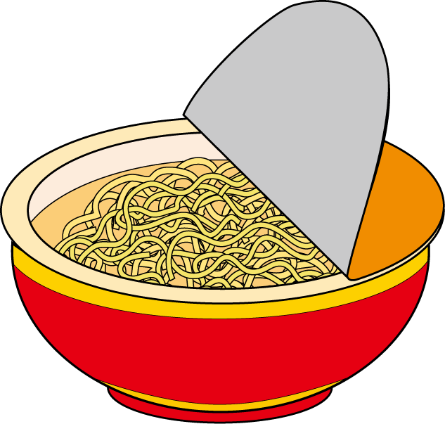 Instant Noodle Clipart (633x603), Png Download