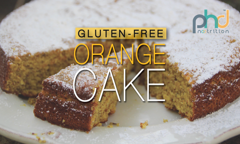 Gluten-free Orange Cake Clipart (830x497), Png Download