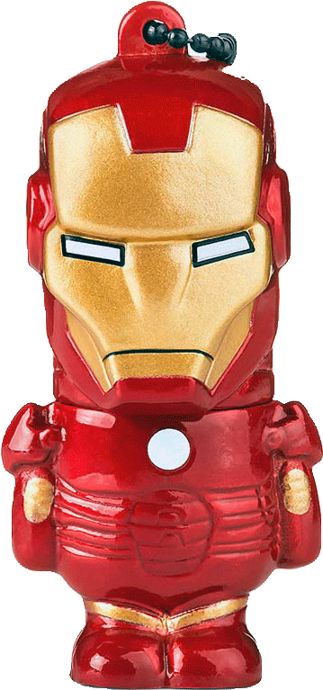 Pen Drive 8gb Marvel Homem De Ferro - Homem De Ferro Pen Drive Clipart (1000x1000), Png Download