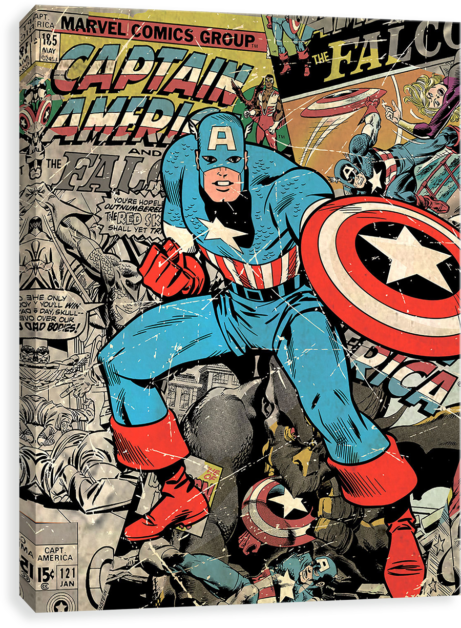 Captain America Clipart (1280x1280), Png Download