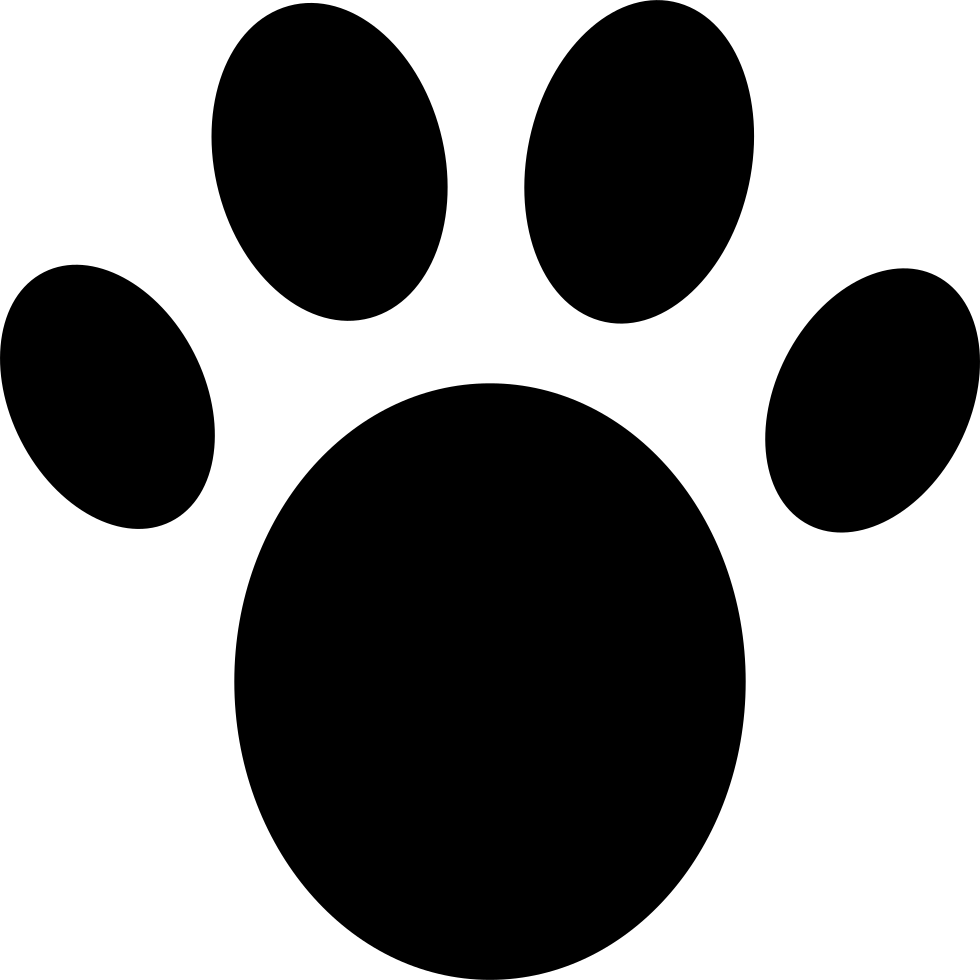 Png File Svg - Dog Paw Clipart (980x980), Png Download