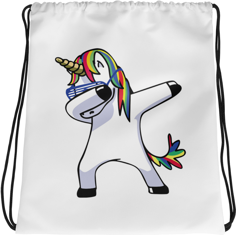 Dabbing Unicorn Png Funny Cartoon Unicorn Clipart Large Size Png Image Pikpng