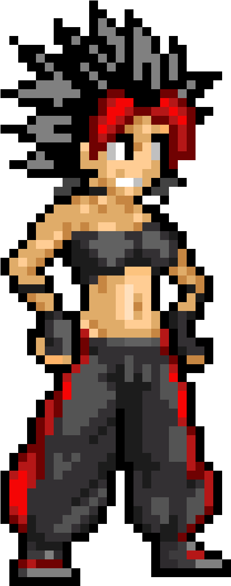 Caulifla Dark - Cartoon Clipart (1188x1188), Png Download