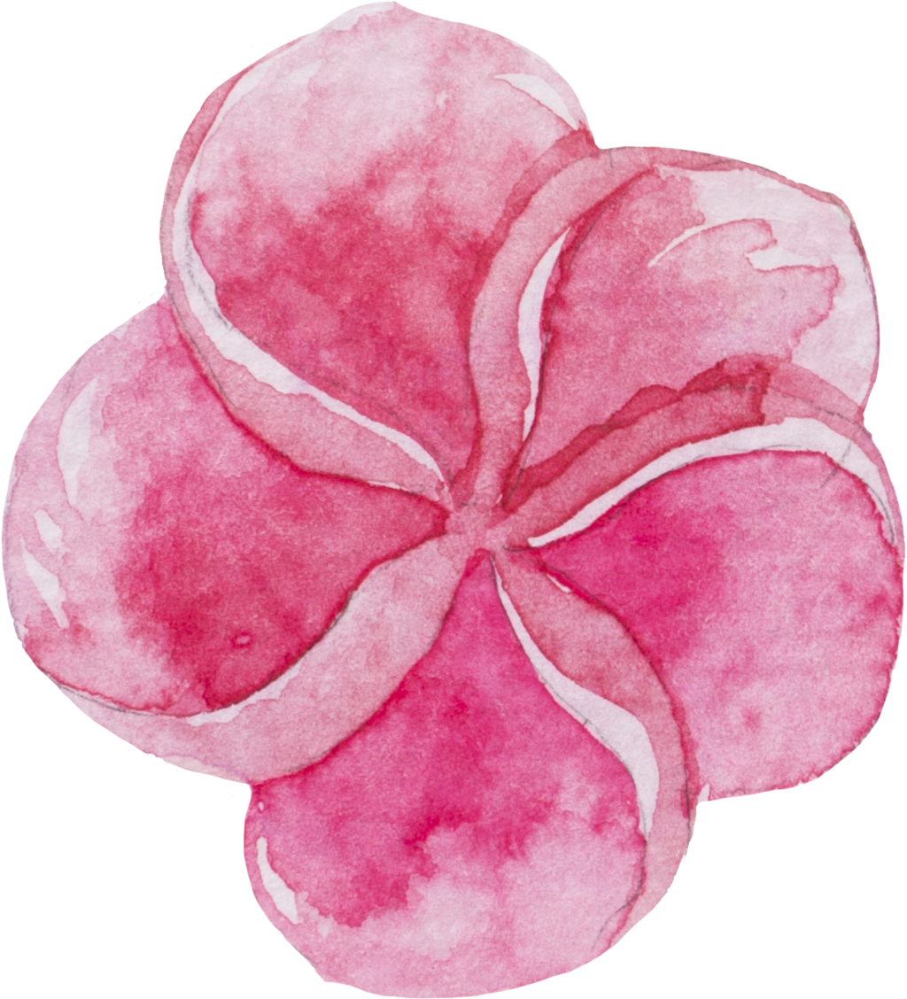 Watercolour Watercolor Sticker Ftestickers Flowers - Sweet Pea Clipart (1024x1128), Png Download