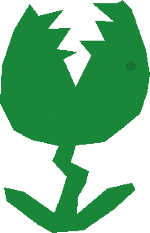 Piranha Plant Carnivorous Plant Carnivore Leaf - Piranha Plant Icon Clipart (484x750), Png Download