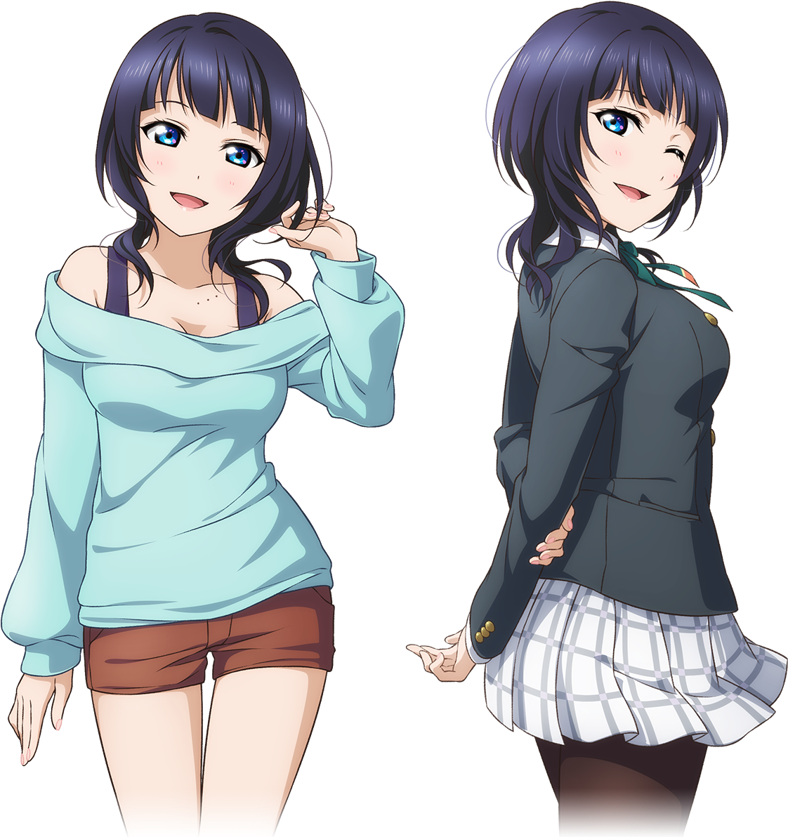 Anime, Love Live School Idol Festival All Stars, Asaka - Karin Asaka Love Live Clipart (2000x1200), Png Download