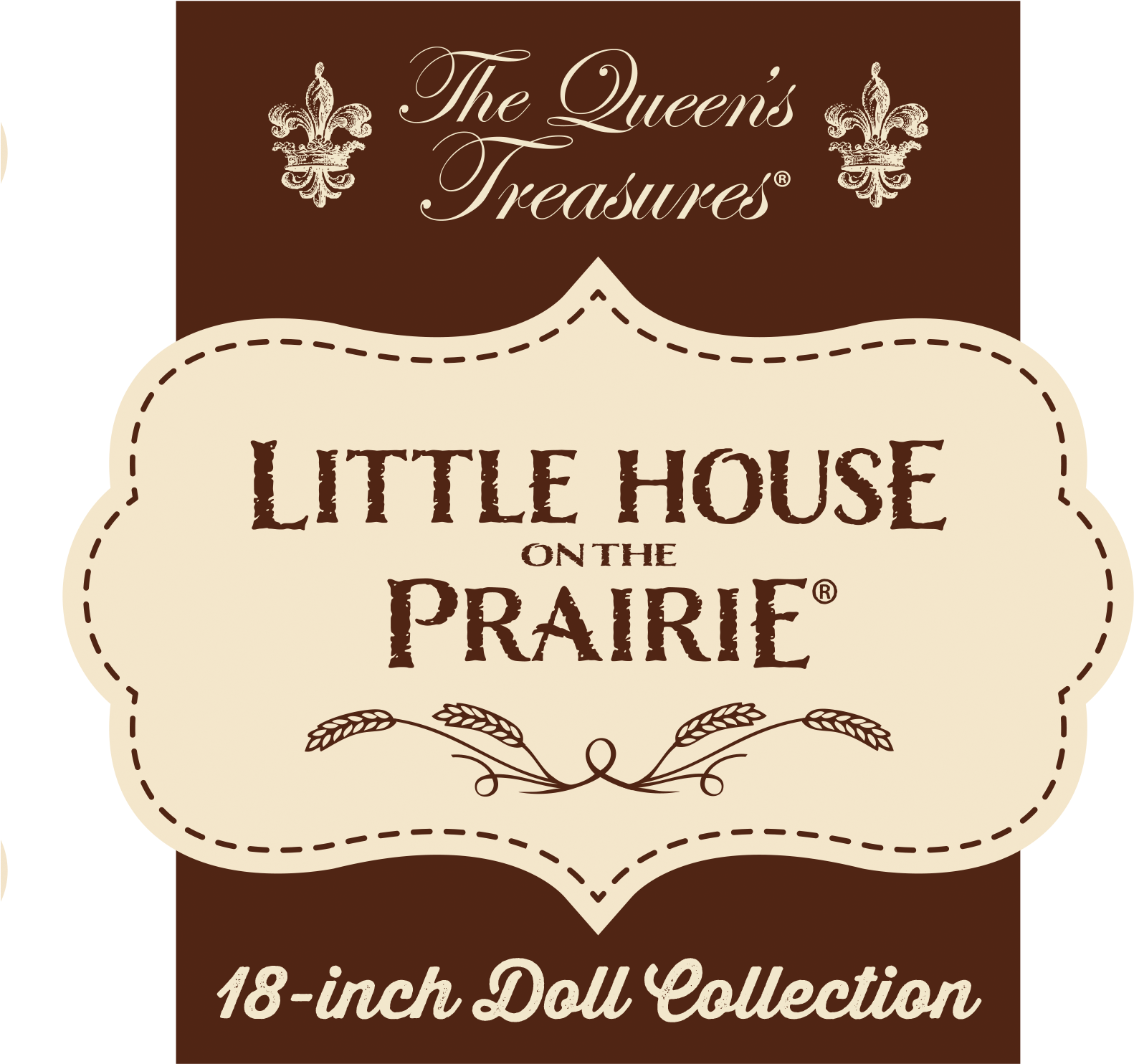 Little House On The Prairie® American Prairie Dress - Little House On The Prairie Logo Clipart (1602x1703), Png Download