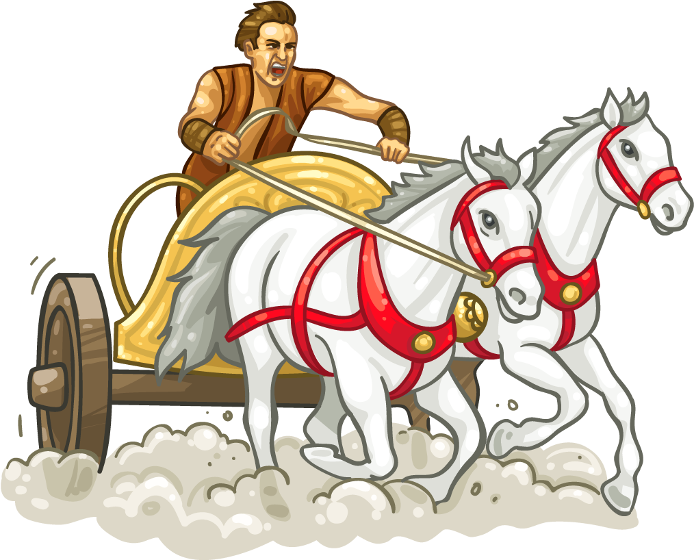 Download Chariot Png - Chariot Racing Clipart Transparent Png Png