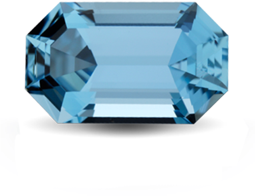 Emerald - Birthstone Aquamarine Clipart (800x800), Png Download