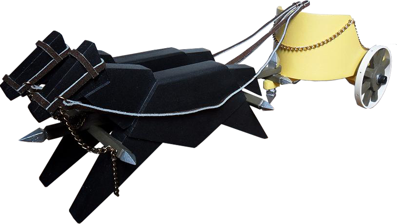 Chariot Roman Chariot Crafts - Horse Harness Clipart (1280x721), Png Download