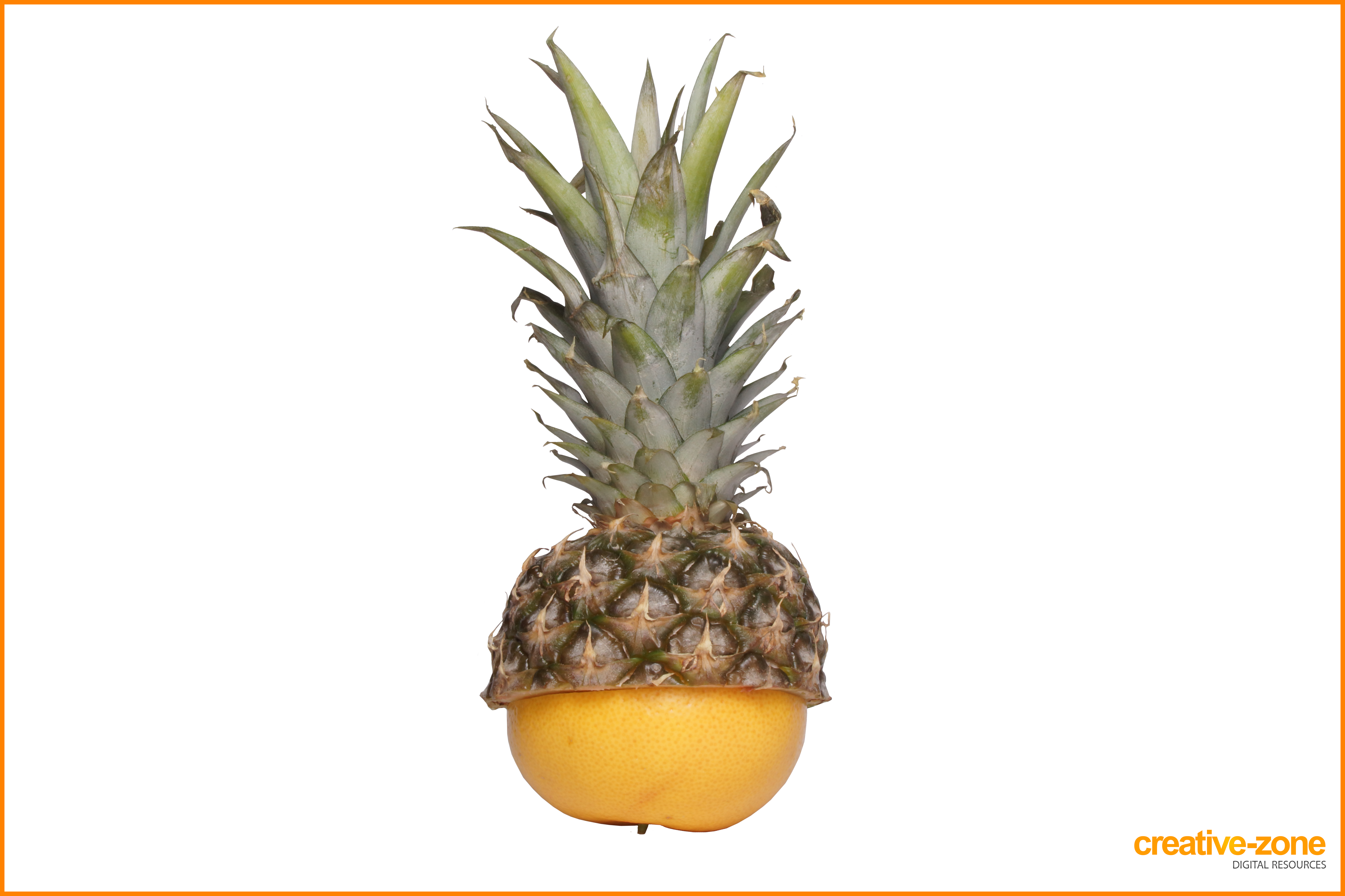 Pineapple Clipart (6030x4020), Png Download