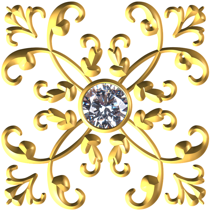 Royal Blue And Gold Background Png Clipart (637x640), Png Download