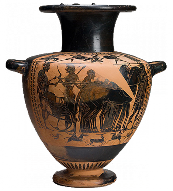 Hydria - Earthenware Clipart (600x665), Png Download