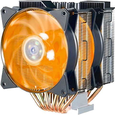 Ma621p Tr4 Twin Tower Cpu Cooler - Cooler Master Masterair Ma621p Clipart (600x542), Png Download