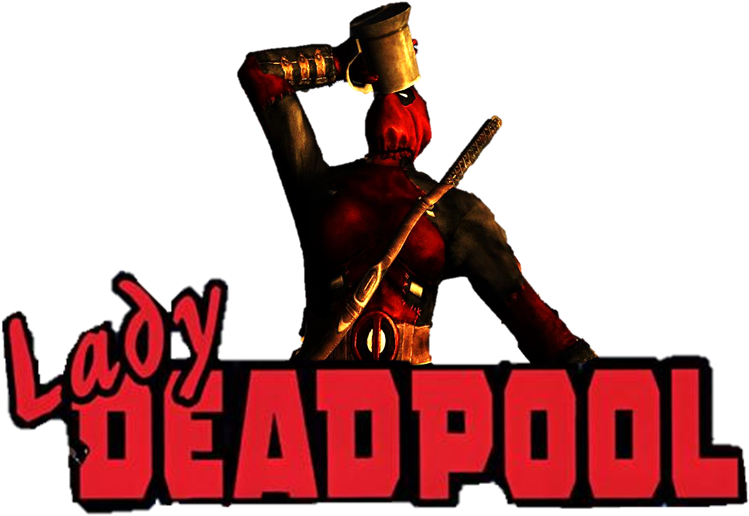 Based Around The Shrouded Armour Plus Nightingale Boots, - Lady Deadpool Logo Png Clipart (768x528), Png Download