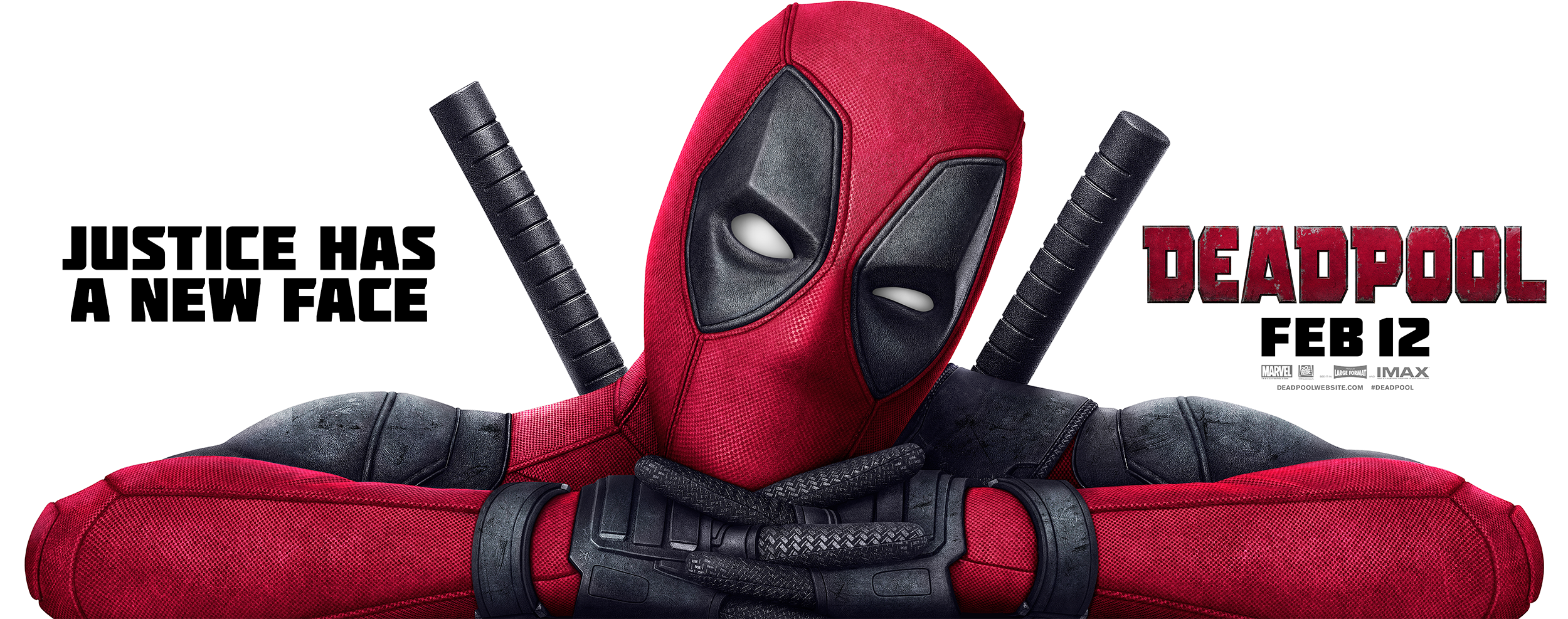 Billboard Design, Finishing & Illustration - Deadpool Funny Transparent Clipart (2500x987), Png Download