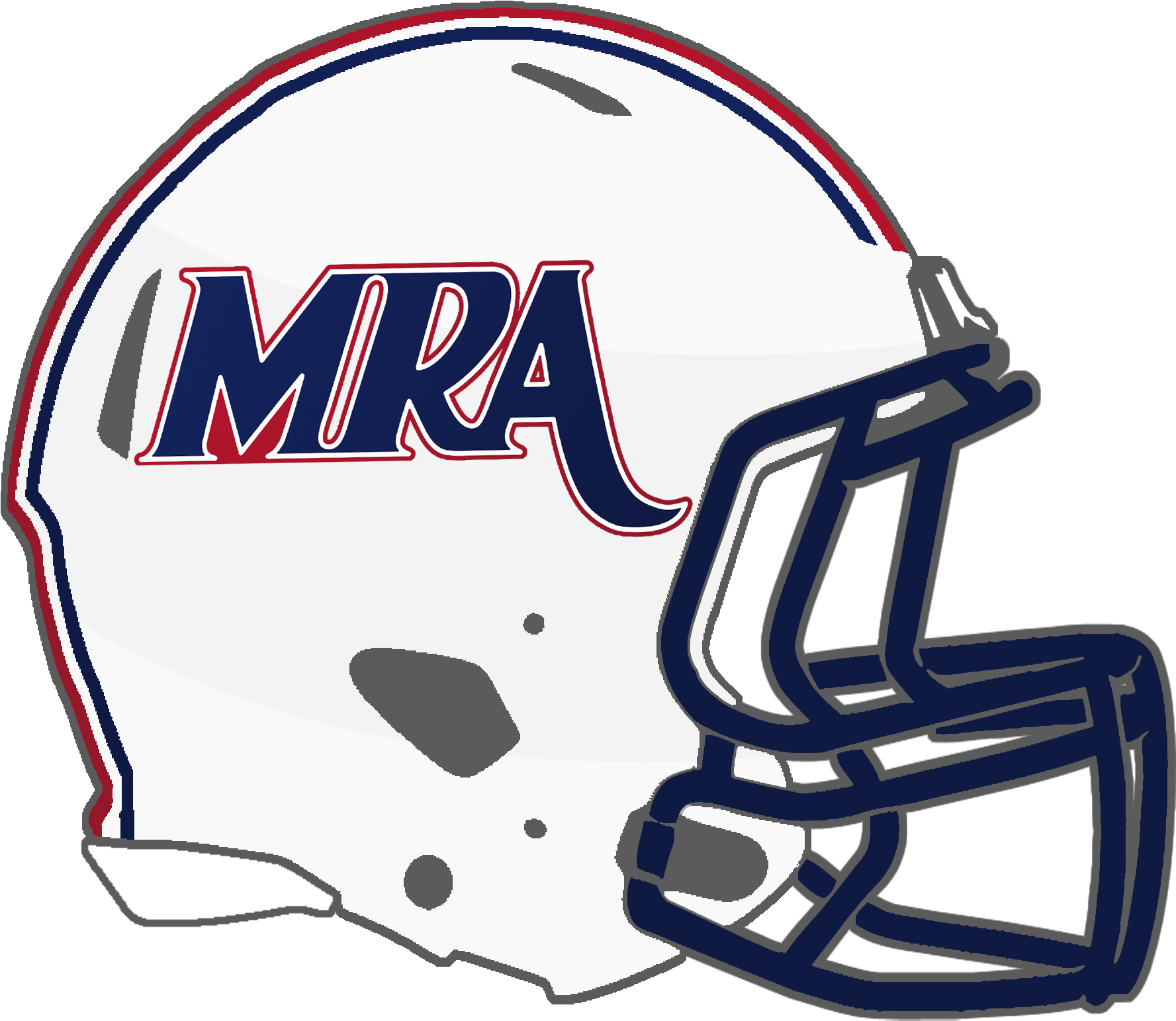 Jackson Prep Patriots - Miss State Football Helmet Clipart (1777x1543), Png Download